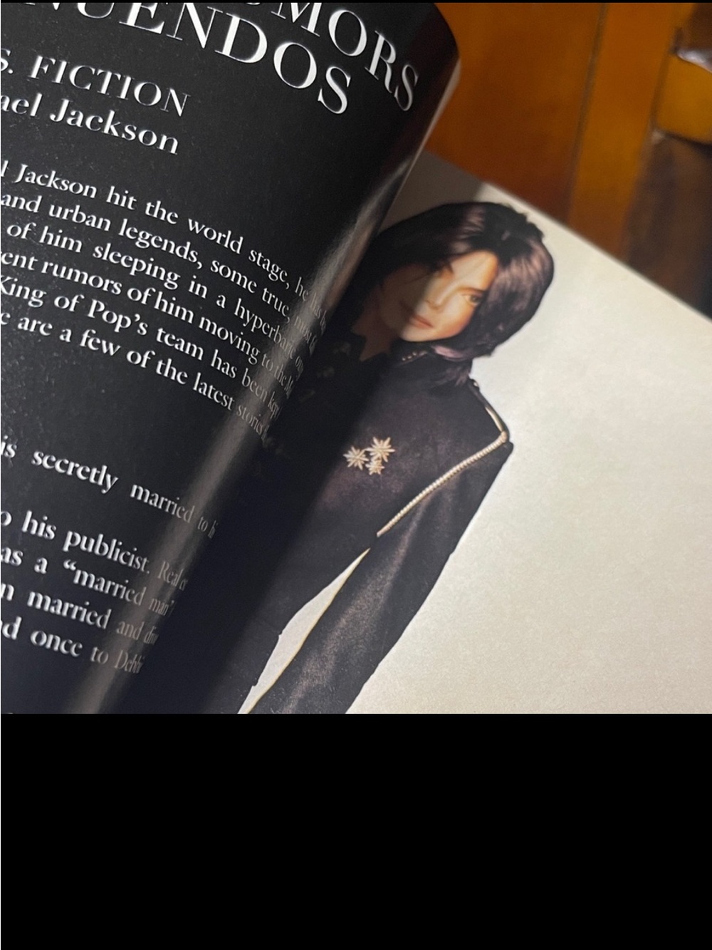 Michael Jackson Ebony Magazine - Picture 4 of 6